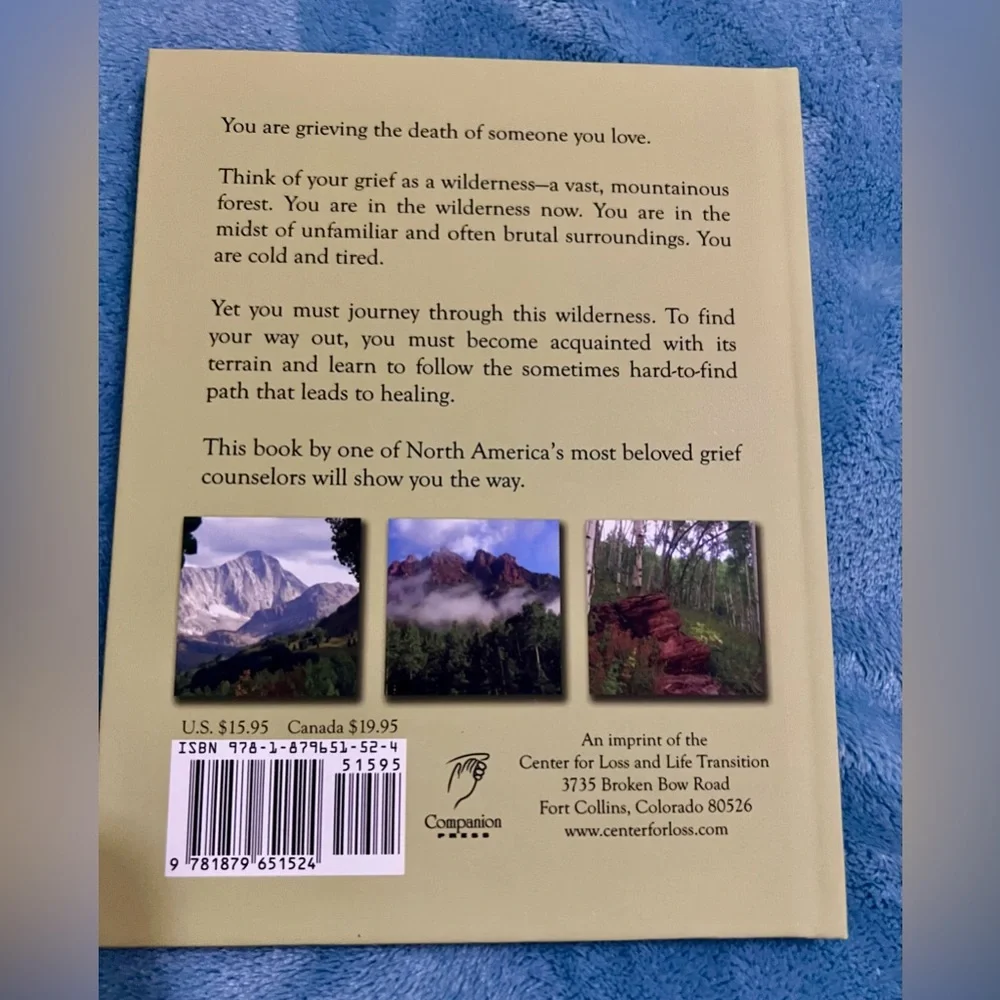 The Wilderness of Grief Book - New!